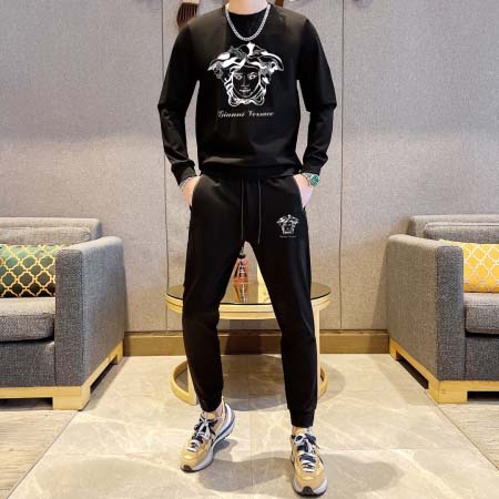 2025年3月30日入荷新作VERSACE春秋メンズ 上下セットM-5XL/zhan工場
