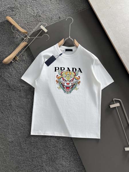 2025年3月1日春夏高品質新品PRADA半袖 tシャツDW...