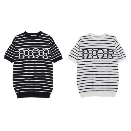 2025年3月1日春夏高品質新品DIORニット半袖 tシャツ...