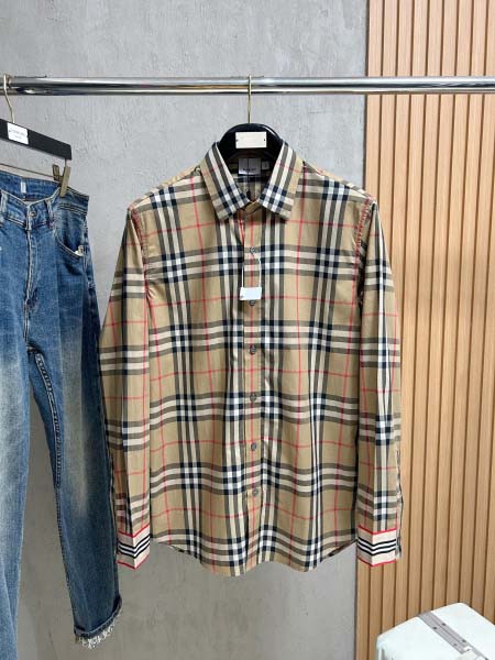 2025年3月3日春秋用高品質新品BURBERRYシャツli...