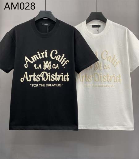 2025年3月5日新品AMIRI半袖Tシャツ  DU1工場