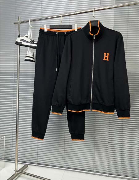 2025年3月5日春秋高品質新品HERMESメンズ 上下セッ...