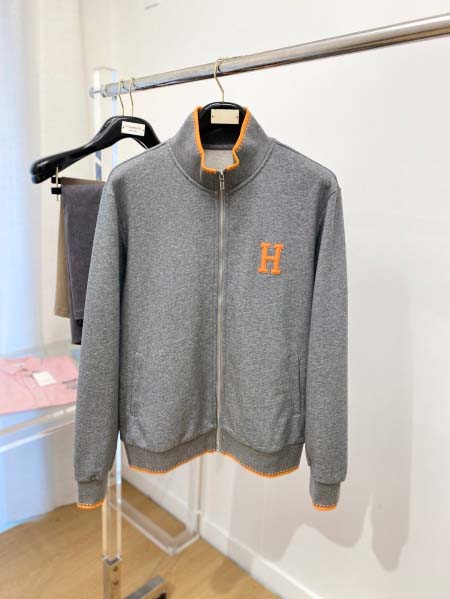 2025年3月5日春秋高品質新品HERMESメンズ ジャージ...