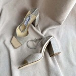 2025年3月9日入荷新品Jimmy Choo業界最高品質の女性用靴本革製ギフト/誕生日/bolin工場