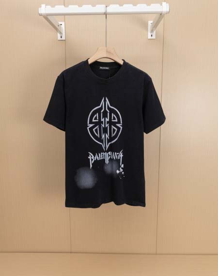 2025年3月13日高品質新品Balenciaga半袖Tシャ...