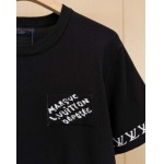 2025年3月14日春夏高品質新品Louis Vuittonニット半袖Tシャツ  実物写真xiongma工場