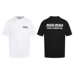 2025年3月14日春夏高品質新品MIUMIU半袖Tシャツ  実物写真xiongma工場