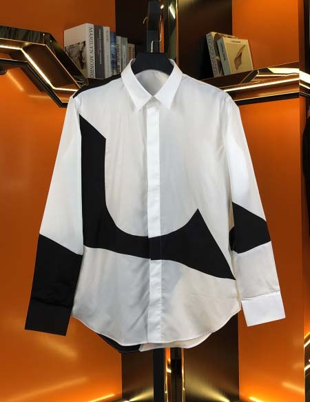 2025年3月15日 春夏高品質新品McQueen長袖シャツ...