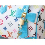 2025年3月16日 ルイヴィトン新品 M58953 M46234 M46222 Speedy Bandoulière 20   Monogram   x   Toron  20.5 x 13.5 x 12.0