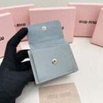 2025年3月17日新品小銭入れとカードケース財布Miumiu 5235    9.5X7.5X3.5cm zy工場