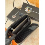 2025年3月17日新品財布PRADA  blue  21cmX12cmX2.5cm  zy工場