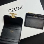 2025年3月17日新品 財布 Celine TRIOMPHE 9.5×7.5×3cm   zy工場
