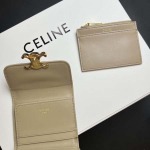 2025年3月17日新品財布 Celine TRIOMPHE 9.5×7.5×3cm   zy工場