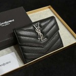 2025年3月17日新品財布 YSL （SAINT LAURENT） 414404 13*9*3CM   zy工場