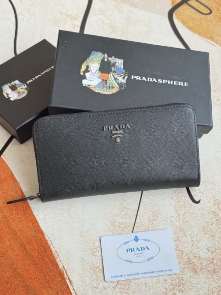 2025年3月17日新作prada 財布   SIZE:19...