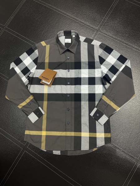 2025年3月19日高品質新作burberry長袖のスリムシ...