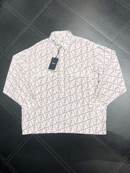 2025年3月19日高品質新作FENDI長袖のスリムシャツ ...