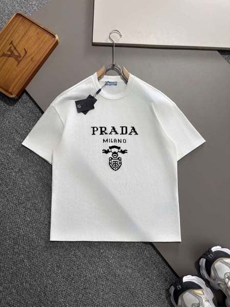 2025年3月19日高品質新作prada半袖Tシャツ HoH...