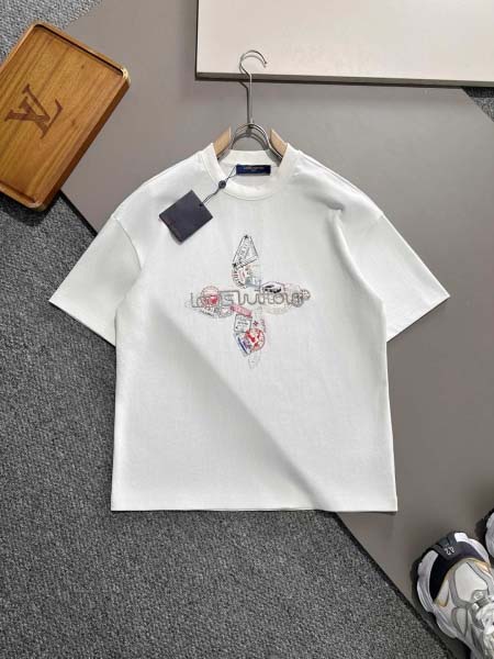 2025年3月19日高品質新作Louis Vuitton半袖...