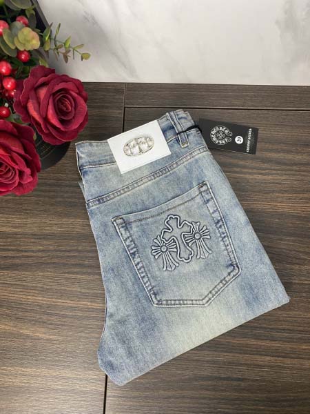 2025年3月21日早春新作Chrome heartsジーパ...