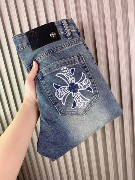 2025年3月21日早春新作Chrome heartsジーパ...