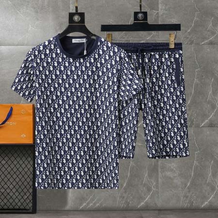 2025年3月25日入荷春夏新作Dior半袖 セット上下sh...