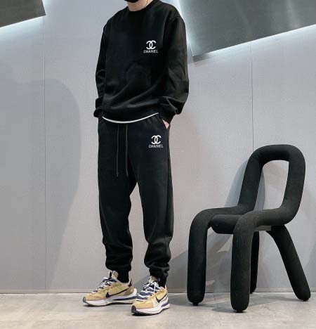 2025年3月28日入荷新作CHANEL春秋メンズ 上下セッ...