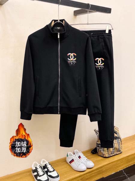 2025年3月28日入荷新作CHANEL秋冬メンズ 上下セッ...