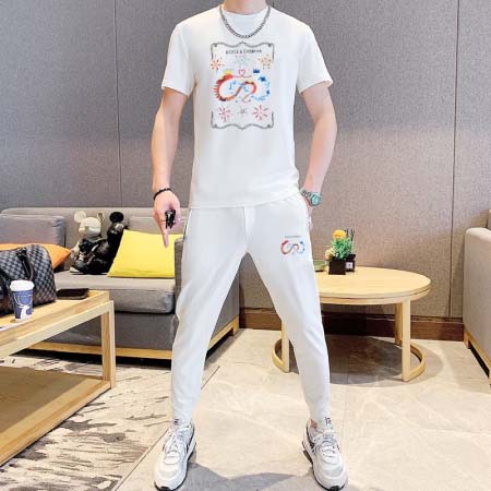 2025年3月30日入荷新作D&G夏メンズ 上下セットM-5...