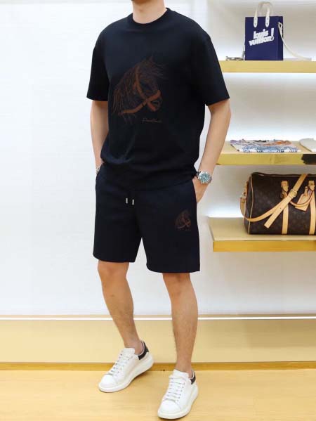 2025年3月30日入荷新作HERMES夏メンズ 上下セット...