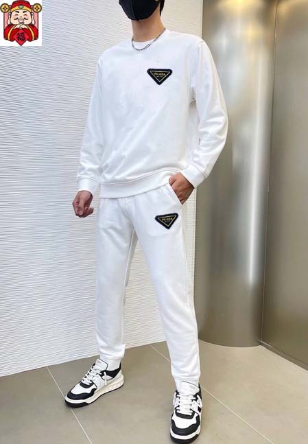 2025年4月2日入荷新作PRADA春秋メンズ 上下セットM-5XL/zhan工場