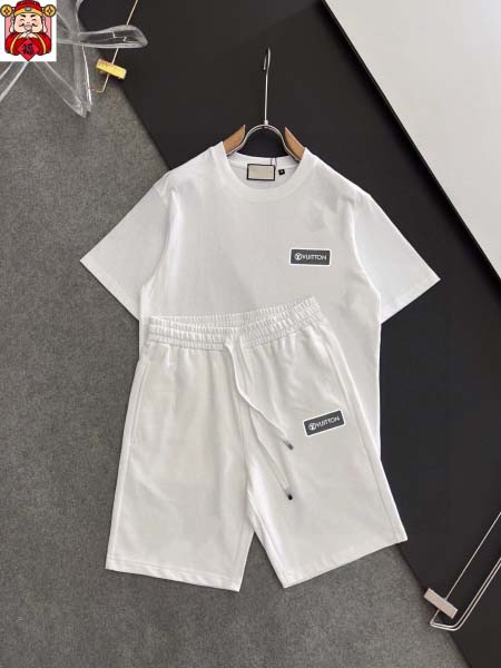 2025年4月2日入荷新作Louis Vuitton夏メンズ 上下セットM-5XL/zhan工場