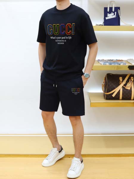 2025年4月2日入荷新作GUCCI夏メンズ 上下セットM-5XL/zhan工場