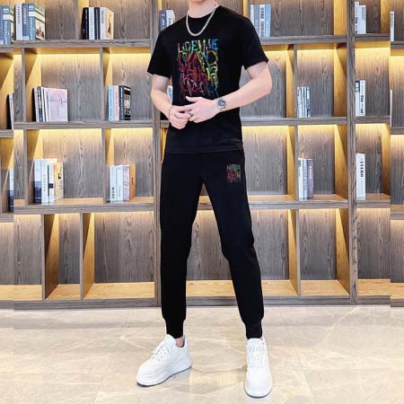 2025年4月2日入荷新作LOEWE夏メンズ 上下セットM-5XL/zhan工場