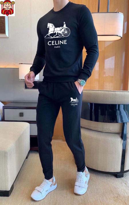 2025年4月2日入荷新作CELINE春秋メンズ 上下セットM-5XL/zhan工場