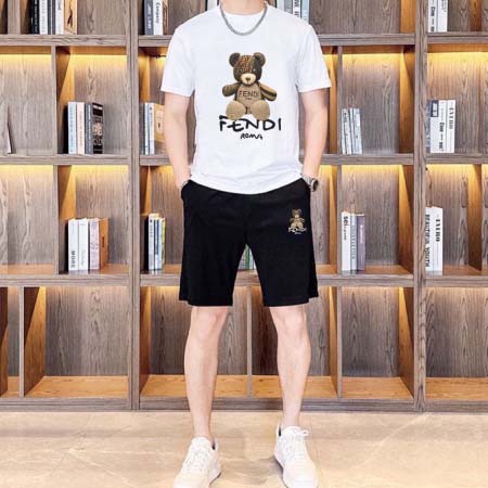 2025年4月2日入荷新作FENDI夏メンズ 上下セットM-5XL/zhan工場