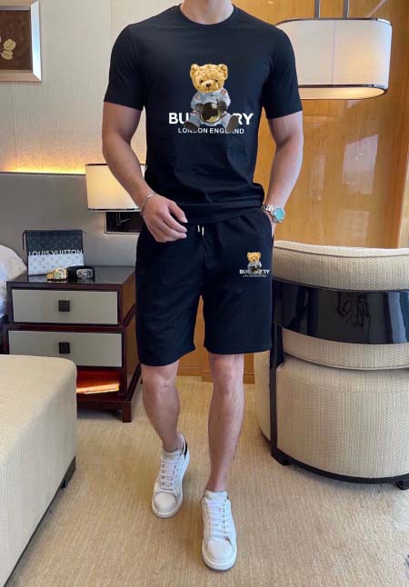 2025年4月2日入荷新作BURBERRY夏メンズ 上下セットM-5XL/zhan工場