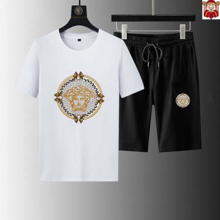 2025年4月2日入荷新作VERSACE夏メンズ 上下セットM-5XL/zhan工場