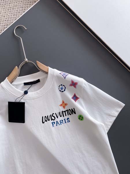 2025年4月3日入荷新作Louis Vuitton半袖 Tシャツ高級品/LD工場