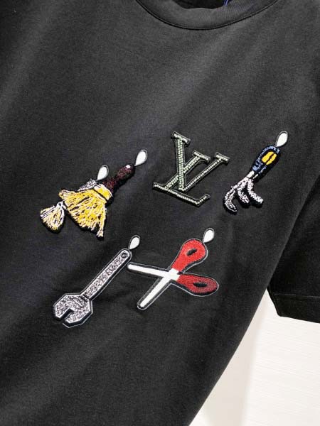 2025年4月3日入荷新作Louis Vuitton半袖 Tシャツ高級品/LD工場