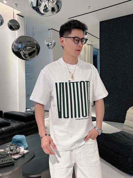 2025年4月4日入荷新作Louis Vuitton半袖 Tシャツ高級品/LD工場