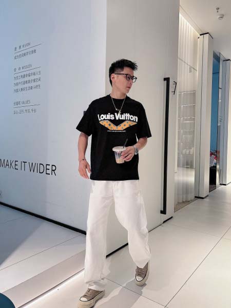 2025年4月4日入荷新作Louis Vuitton半袖 Tシャツ高級品/LD工場