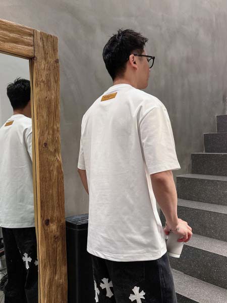 2025年4月4日入荷新作Louis Vuitton半袖 Tシャツ高級品/LD工場