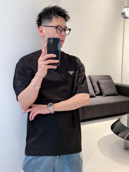 2025年4月4日入荷新作Prada半袖 Tシャツ高級品/LD工場