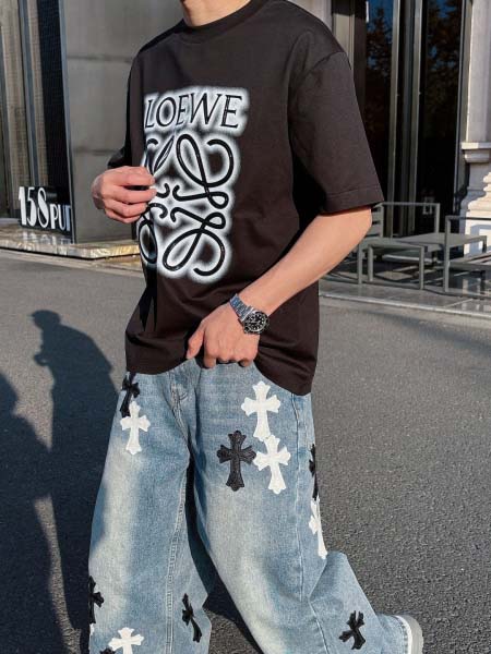 2025年4月6日入荷新作loewe半袖 Tシャツ高級品/LD工場