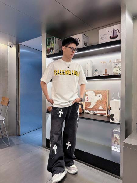 2025年4月6日入荷新作BALENCIAGA半袖 Tシャツ高級品/LD工場