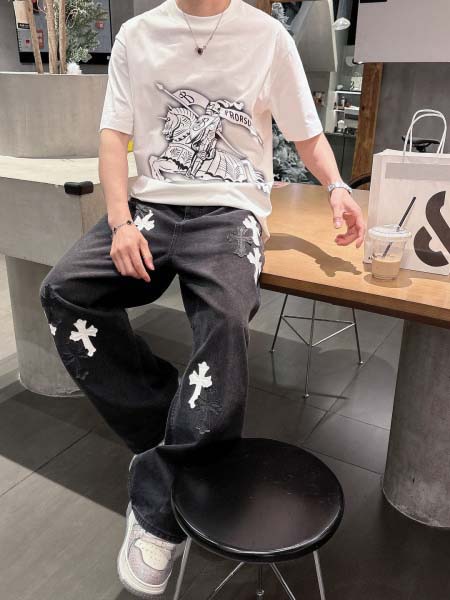 2025年4月6日入荷新作BURBERRY半袖 Tシャツ高級品/LD工場