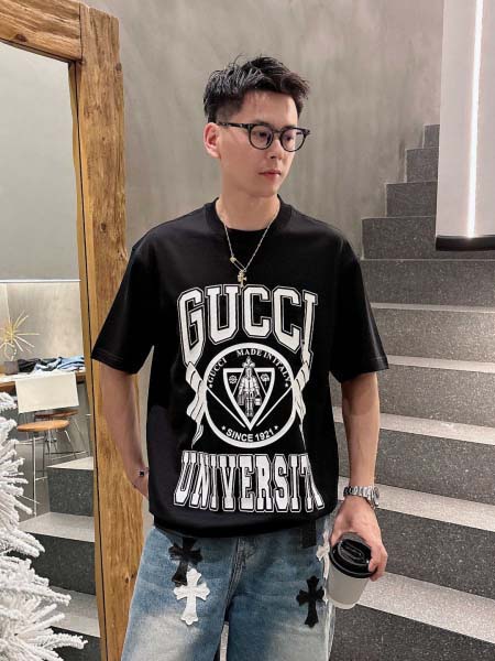 2025年4月6日入荷新作Gucci半袖 Tシャツ高級品/LD工場