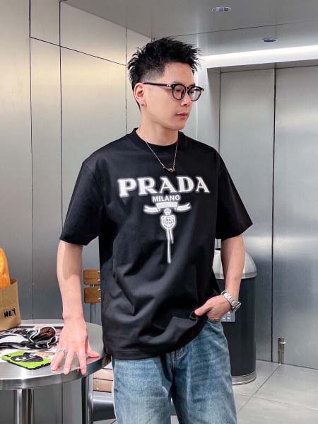 2025年4月6日入荷新作Prada半袖 Tシャツ高級品/LD工場