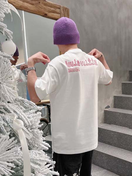 2025年4月6日入荷新作Louis Vuitton半袖 Tシャツ高級品/LD工場